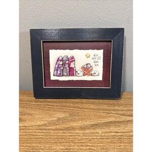Paper Cut Outs 3D "Wise Men Still adore Home" Plaque/picture